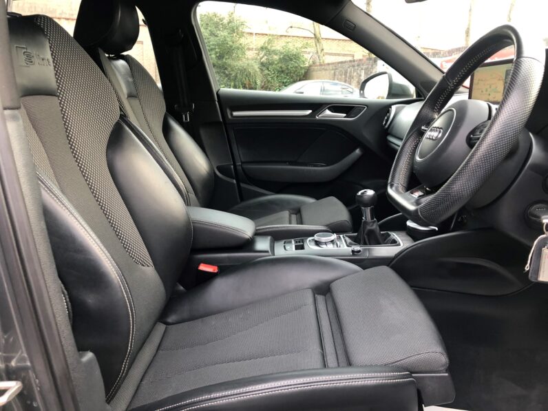 2015 Audi A3 1.4 TFSI S Line (150ps) (CoD) Sportback 5d 1395cc
