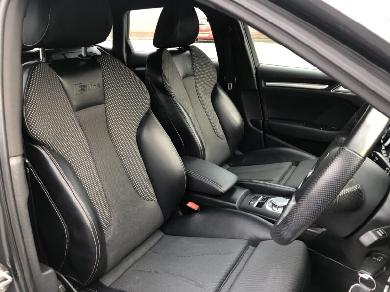 2015 Audi A3 1.4 TFSI S Line (150ps) (CoD) Sportback 5d 1395cc