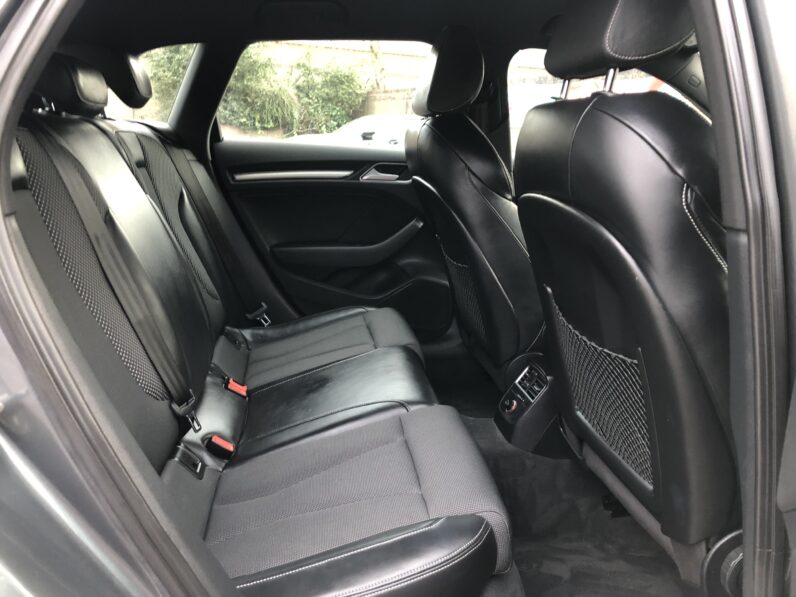 2015 Audi A3 1.4 TFSI S Line (150ps) (CoD) Sportback 5d 1395cc