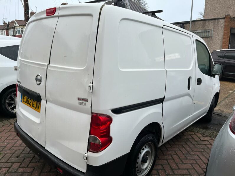 2012 Nissan NV200 1.5TD SE (89bhp)(Euro 5) Panel Van