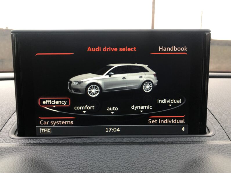 2015 Audi A3 1.4 TFSI S Line (150ps) (CoD) Sportback 5d 1395cc
