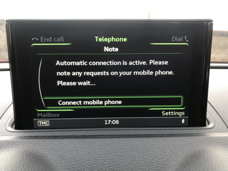 2015 Audi A3 1.4 TFSI S Line (150ps) (CoD) Sportback 5d 1395cc