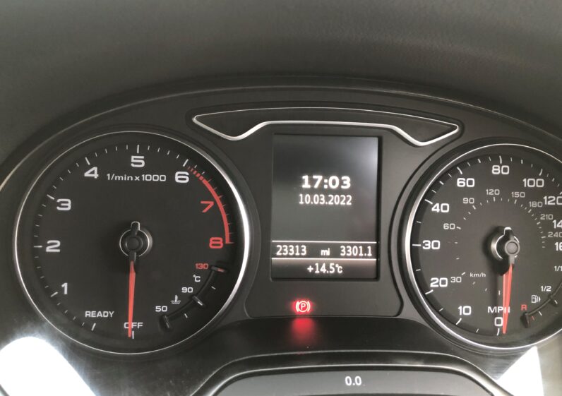 2015 Audi A3 1.4 TFSI S Line (150ps) (CoD) Sportback 5d 1395cc