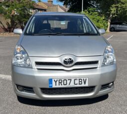 Toyota Corolla Verso 2007 Silver T3 VVT-I 5-Door Mpv