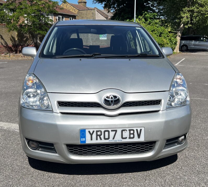 Toyota Corolla Verso 2007 Silver T3 VVT-I 5-Door Mpv