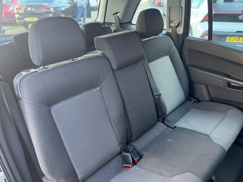 Vauxhall Zafira 2011 Grey DU60LLN EXCLUSIV 5-Door Mpv 1.6