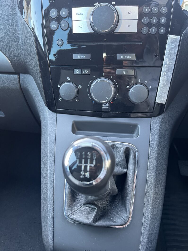 Vauxhall Zafira 2011 Grey DU60LLN EXCLUSIV 5-Door Mpv 1.6