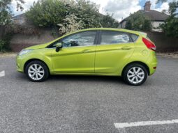 Ford Fiesta 2009 Green SL09NBE ZETEC 5-Door Hatchback