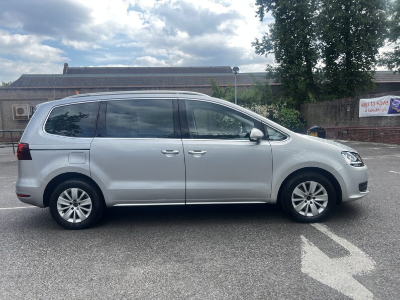 Volkswagen Sharan 2017 Silver WN67CRX SE NAV TDI BLUEMOTION TECHNOLOGY DSG 5-Door Mpv