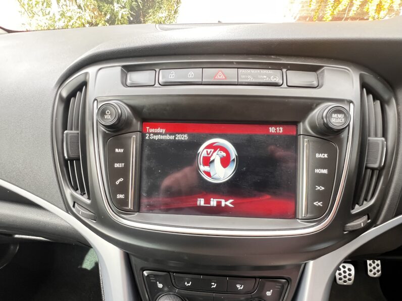 Vauxhall Zafira Tourer 1.4i Turbo SRi Nav Euro 6 5dr AV17TXE