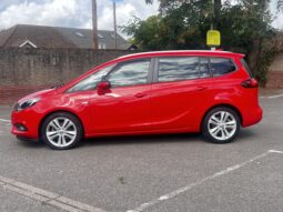 Vauxhall Zafira Tourer 1.4i Turbo SRi Nav Euro 6 5dr AV17TXE