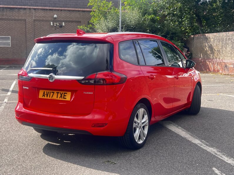 Vauxhall Zafira Tourer 1.4i Turbo SRi Nav Euro 6 5dr AV17TXE