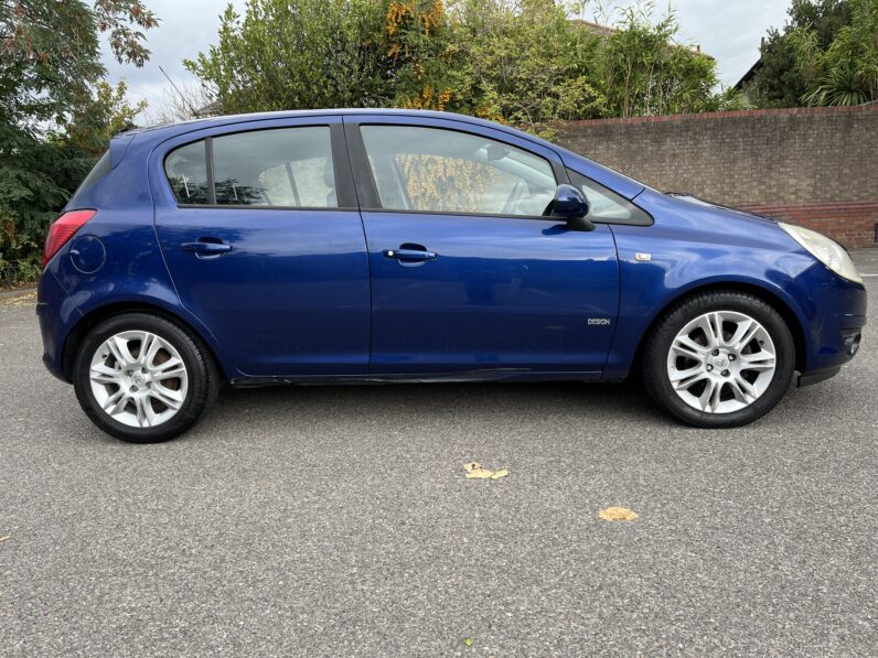 Vauxhall Corsa 1.4i 16v Design 5dr (a/c), FY59YSB